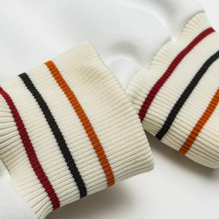 Chaqueta de béisbol de color bloque divertida – Corte holgado