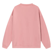 Christmas Reindeer Print Medium-Length Hoodie