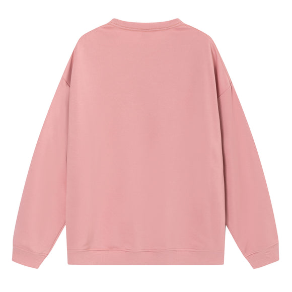 Felpa con cappuccio di media lunghezza con stampa di renna natalizia