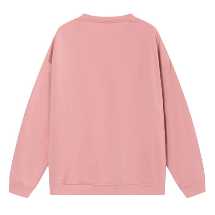 Christmas Reindeer Print Medium-Length Hoodie