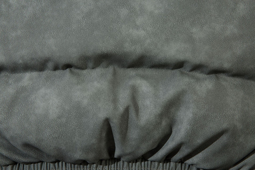 Giacca di pelle con ricamo a fiamma in cotone per uomini