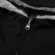 Street Fashion Zipper Hooded Sweatshirt for Men