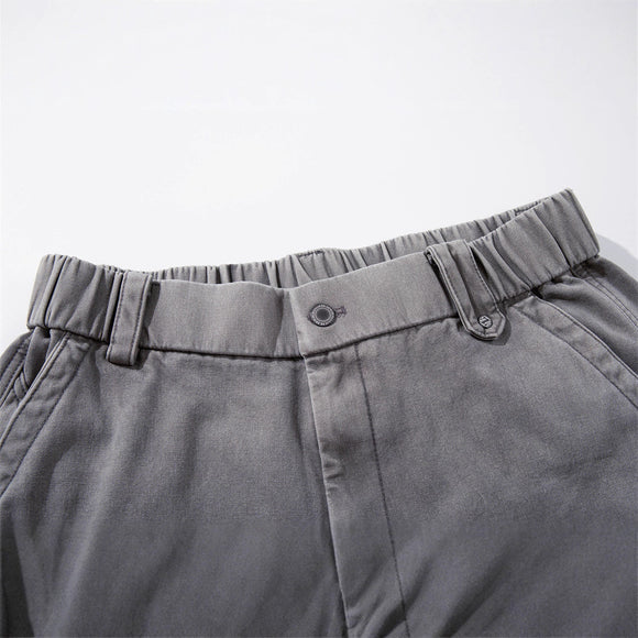 Street Style Men's Pants, Patchwork Distressed Dirty Knife-Pants, Trendy Brand, Casual Loose Fit Men's Trousers