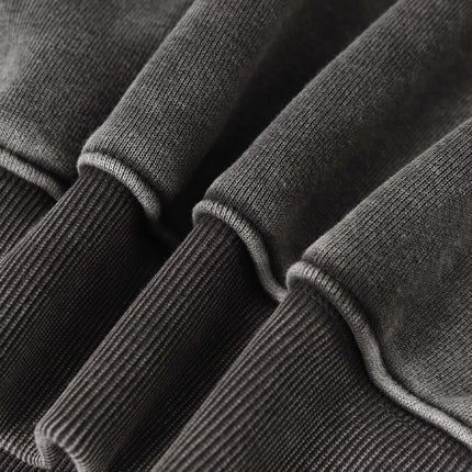 Tape Patchwork Hoodie - Loose Fit