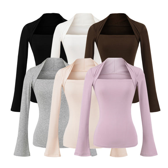 Long sleeved T-shirt top for women