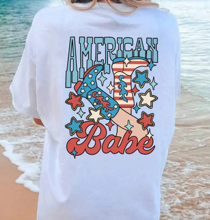 Letter graphic T-shirt