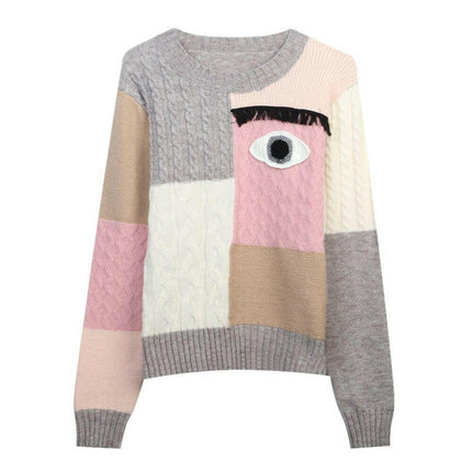 Statement Style: Grozavu's Design Knitting Sweater for Women! at €53.99