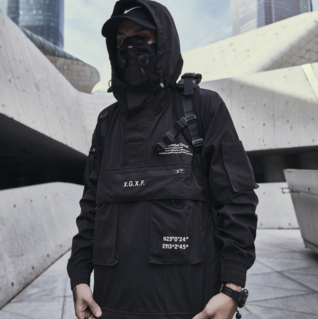 Grozavu Tactical Multi-Pocket Men's Workwear Jacket