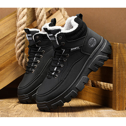 Men’s Winter Suede High Top Martin Boots