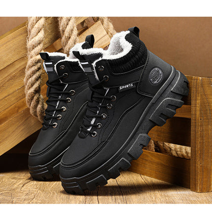 Wildleder Hohe Winter Martin Stiefel