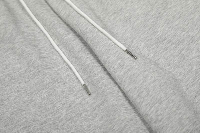 Street Style Towel Embroidery Heart Graphic Sweatpants