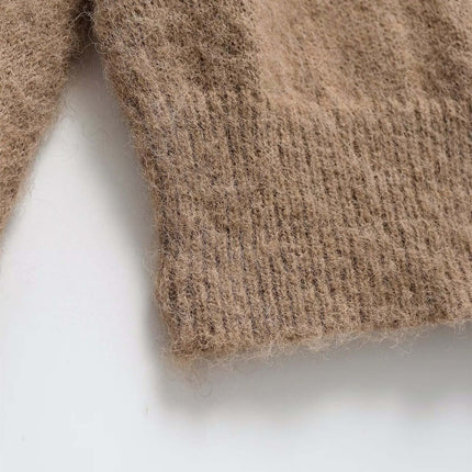 Loose Knit VNeck Top