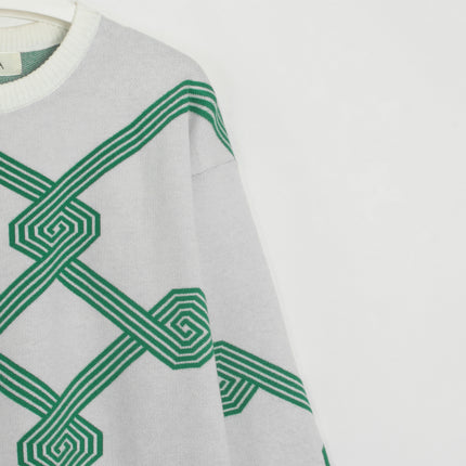 ONeck Knit Sweater – Soft Loose Fit