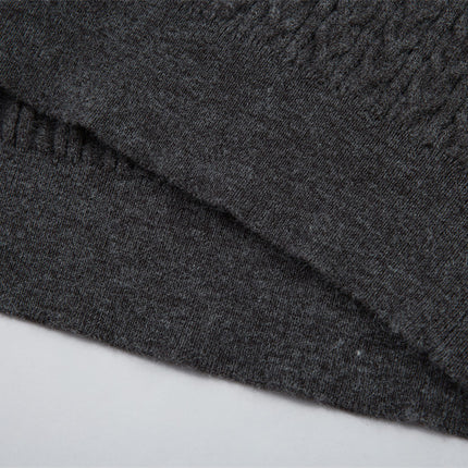 Suéter de punto con cuello tipo polo – Ajustado