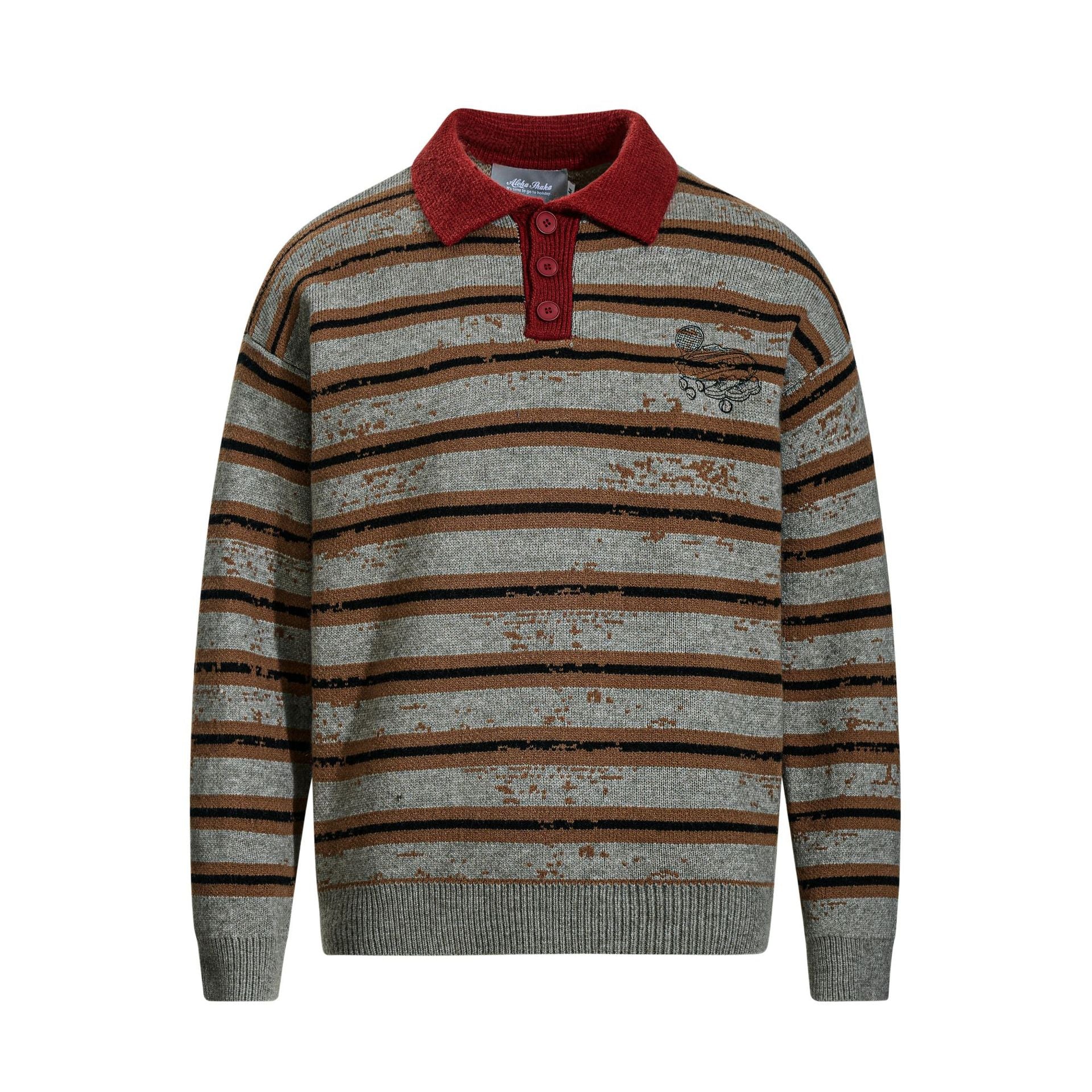 Vintage Twisted Knit Oversized Pullover Winter Sweater