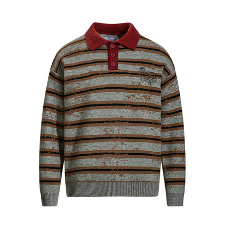 Vintage Twisted Knit Oversized Pullover Winter Sweater