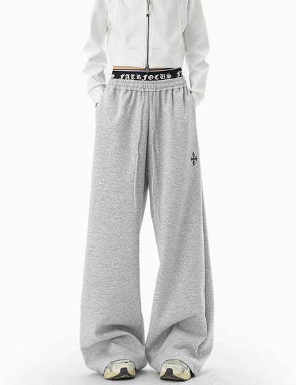 Casual Pants Men Winter Sporty Trousers Trendy Lazy Style Wide Leg Pants