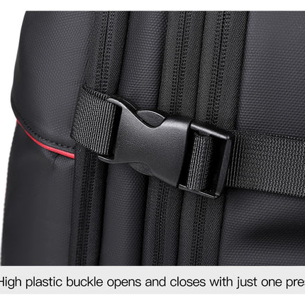 Oxford Cloth Business Travel Backpack – Black, Grey & Blue