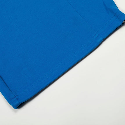 Retro Stylish Letter Print Deconstructed Loose Wide-Leg Men's Knife Pants