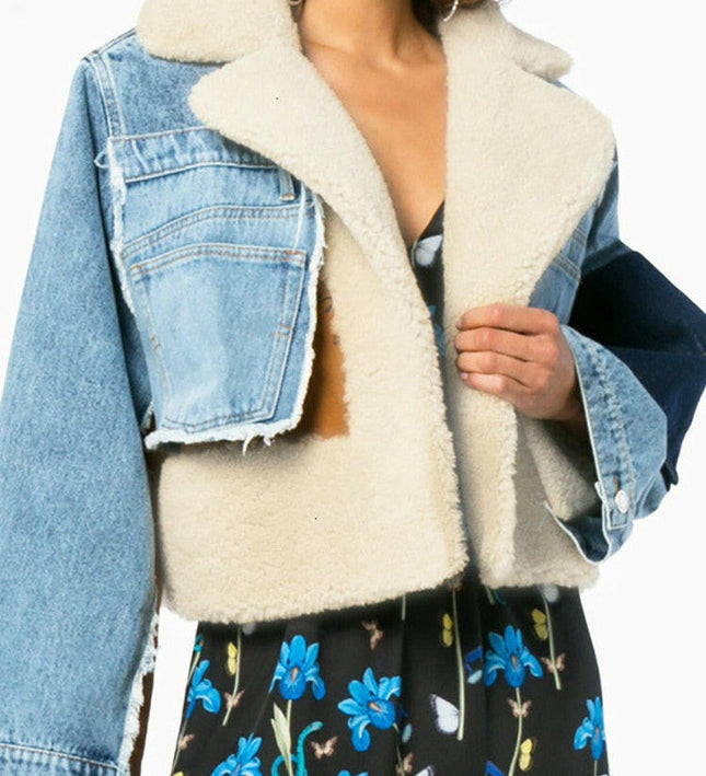 Il nuovo cappotto sottile in lana patchwork di Grozavu: elegante e confortevole