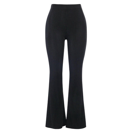 Grozavu Retro High-Waist Slim Flared Pants at €21.64