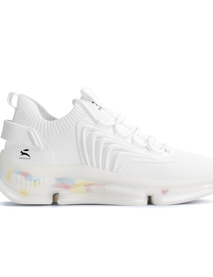 Baskets blanches à coussin d'air