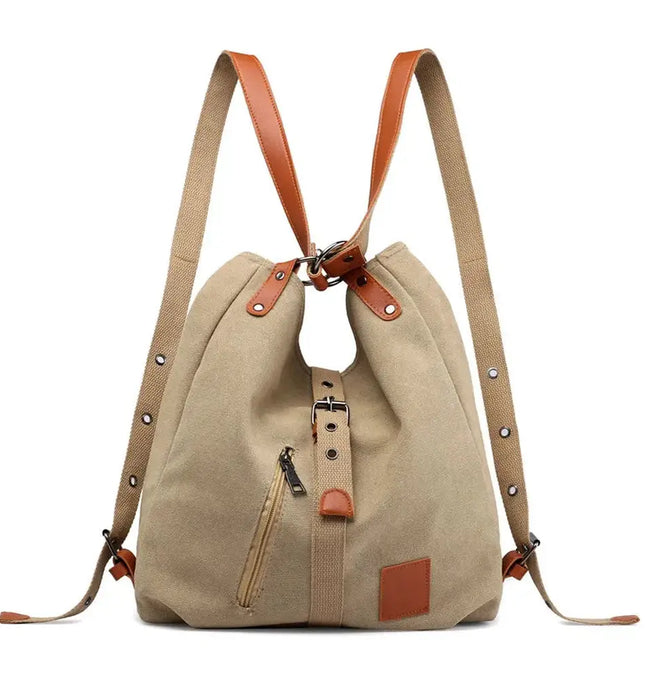 Grozavu's Multifunction Canvas Shoulder Bags: Stylish & Spacious! at €53.99