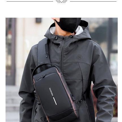 Waterproof Anti Theft Designer Password Lock Bag