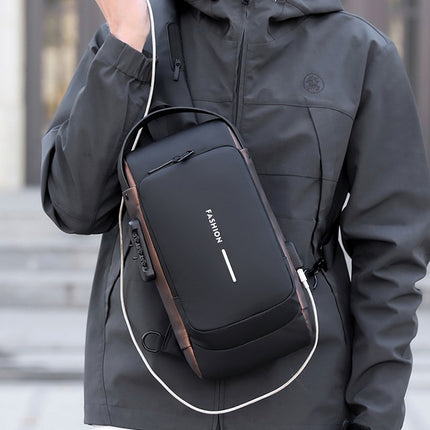 Waterproof Anti Theft Designer Password Lock Bag