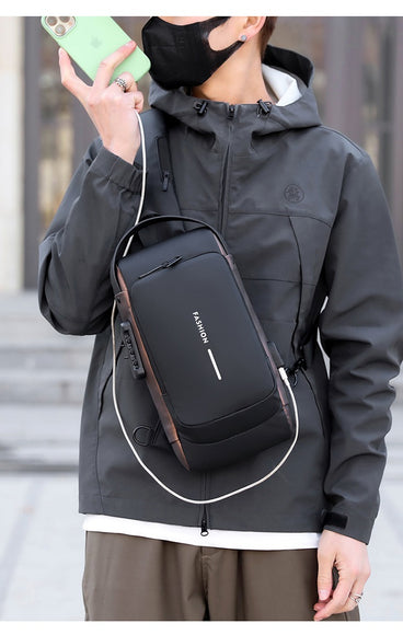 Waterproof Anti Theft Designer Password Lock Bag