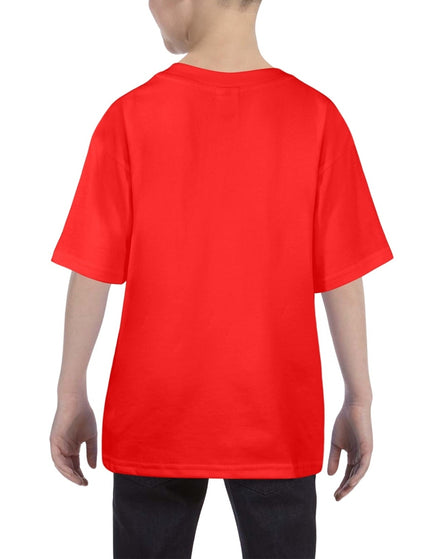 A kids' Halloween T-shirt featuring spooky season designs, offering comfort and festive fun.