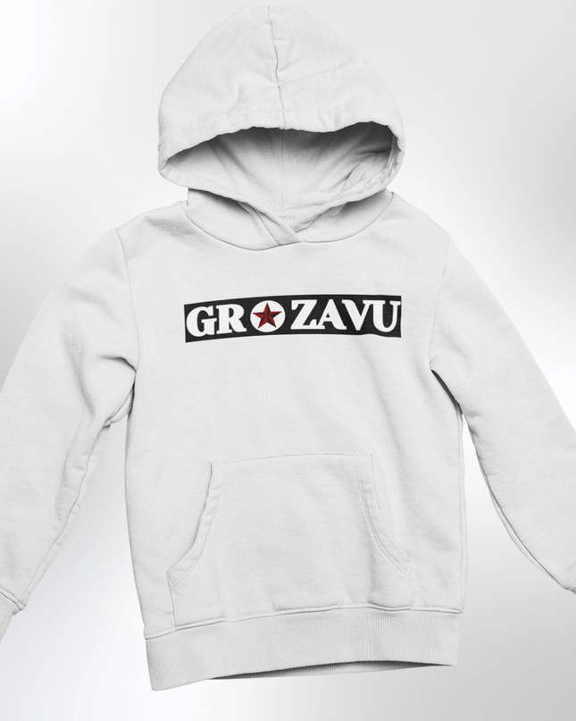 Modern classic hooded sweatshirt that blends timeless comfort with updated style for 2024.
