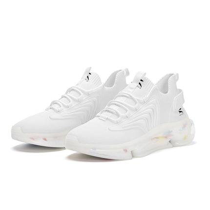 Lightweight White Air Cushion Sneakers