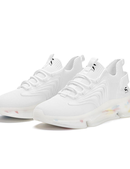 Baskets blanches à coussin d'air