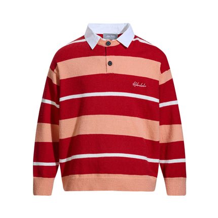 Lässige Zweiteilige Strickware mit Kragen