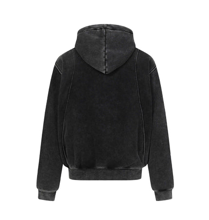 Hanorac spălat, uzat - Croială lejeră