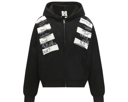 Streetwear-Stil Kapuzenpullover mit Buchstabenprint