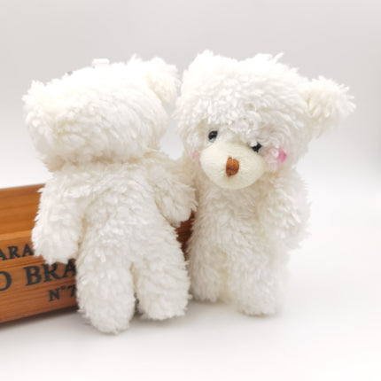 Schüchterner Rosaroter Bär Plüsch Schlüsselanhänger