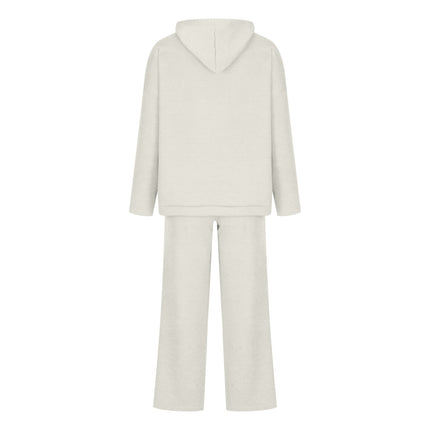 Set sportivo in cotone misto a due pezzi