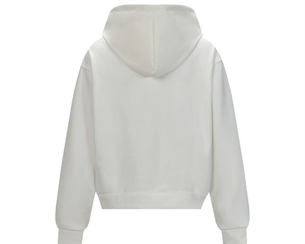 Felpa con cappuccio in stile streetwear con stampa di lettere