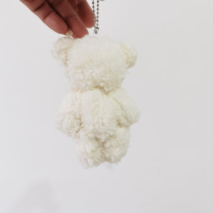 Schüchterner Rosaroter Bär Plüsch Schlüsselanhänger