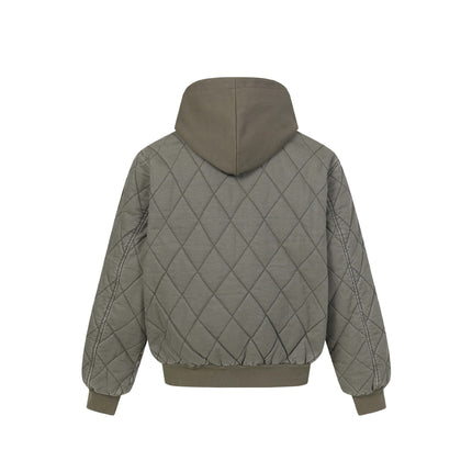 Casual Distressed Zipper Hoodie – Loose Fit