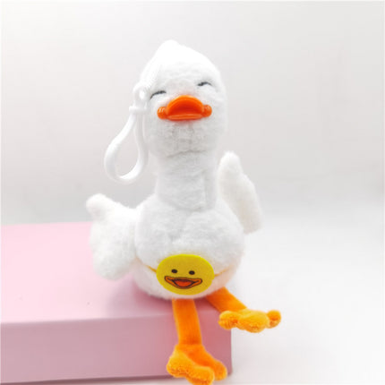 Happy Duck Plush Keychain
