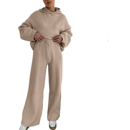 Set sportivo in cotone misto a due pezzi