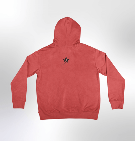 A street essential hoodie showcasing bold graphic elements for a unique, edgy style.