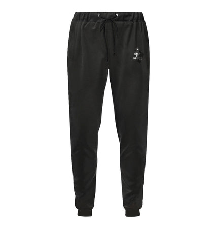  Baggy slacks that bring a streetwise edge to casual wear, offering a comfortable fit and effortless style.