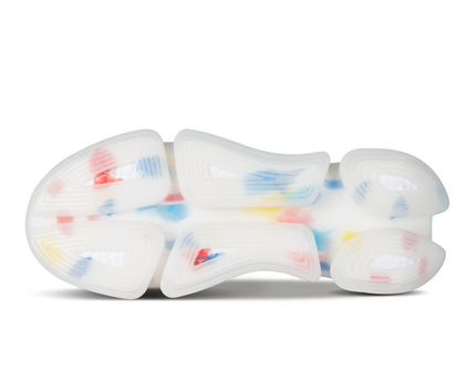 White Air-Cushion Sneakers