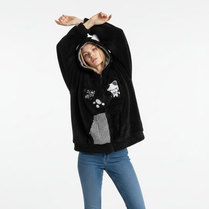 Sherpa Cotton Winter Jacket - Loose Fit