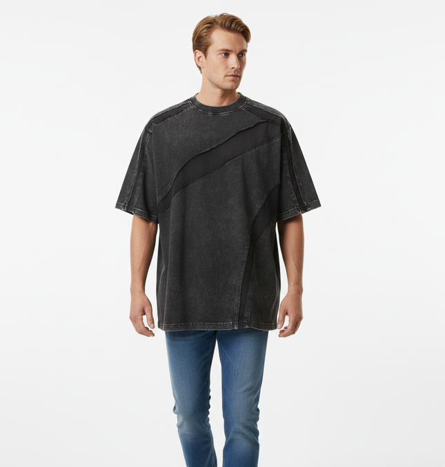 Retro Washed Deconstructed TShirt