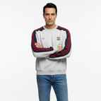 White Flower Gray / XL